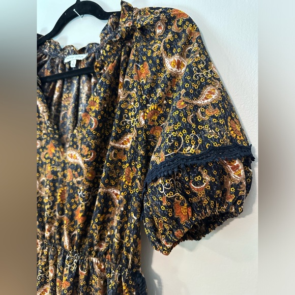 Moon River Paisley Dress Small - Picture 4 of 8